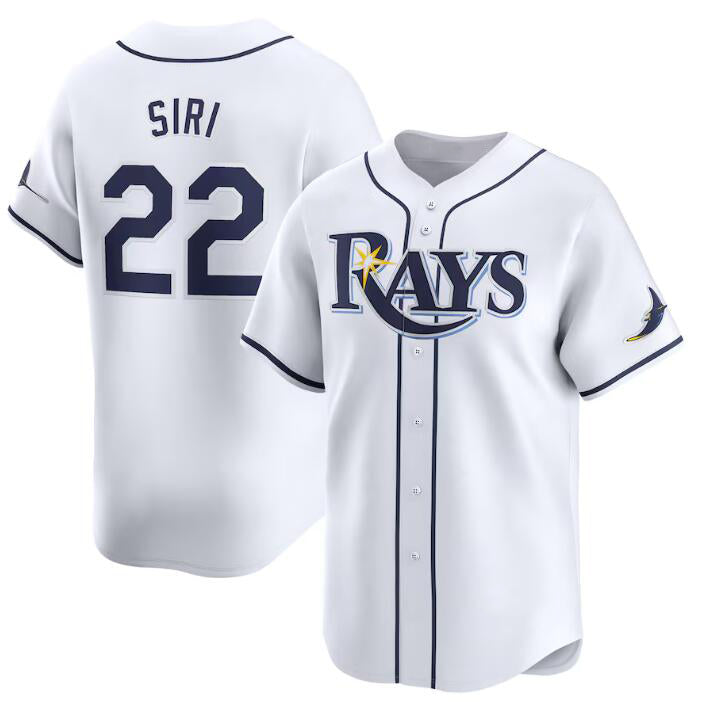 Tampa Bay Rays #22 Jose Siri White HOLBERT Home Limited Stitched Jersey