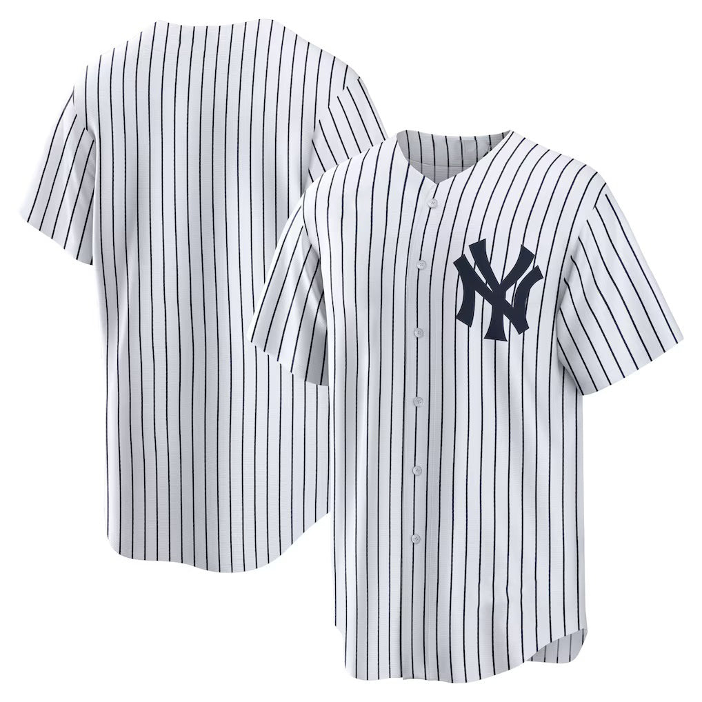 New York Yankees White HOLBERT Home Replica Team Jersey