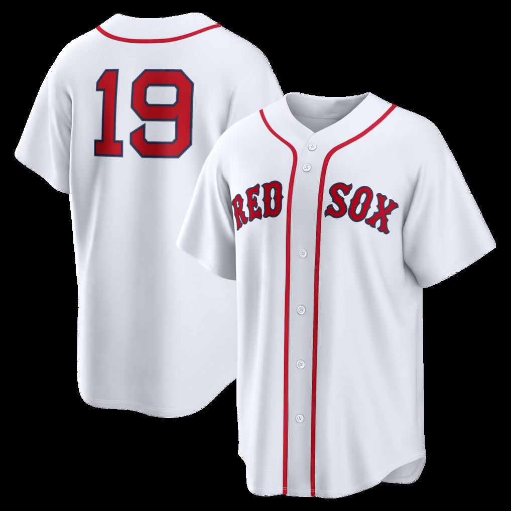 Boston Red Sox #19 Roman Anthony White HOLBERT Home Replica Jersey 2