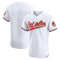 Baltimore Orioles White HOLBERT Home Elite Jersey