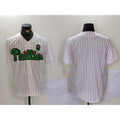 Philadelphia Phillies Blank White Green HOLBERT Cool Base Stitched Jersey