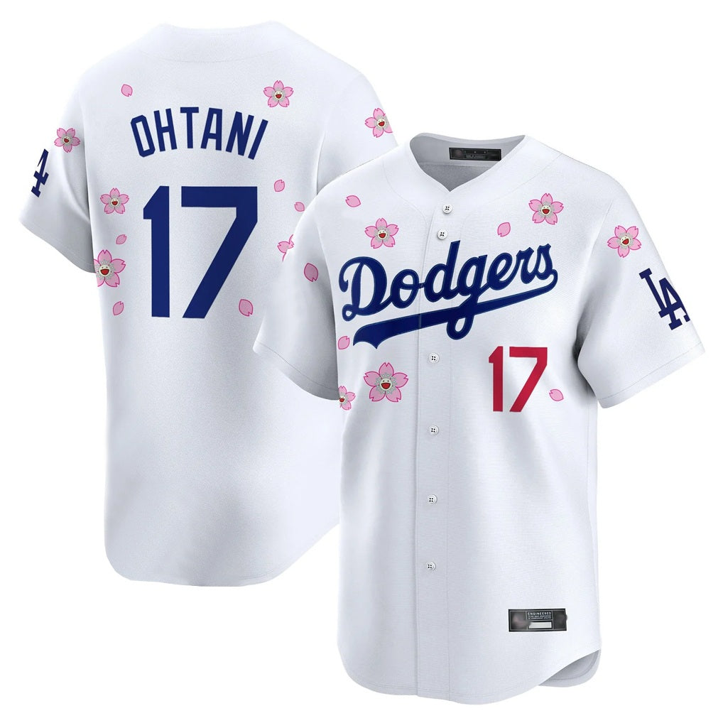 Los Angeles Dodgers #17 Shohei Ohtani Player White HOLBERT Tokyo Series Vapor Premier Limited Stitched Jerseys