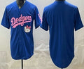 Los Angeles Dodgers Blank Blue HOLBERT Hello Kitty 2025 World Series Champions Limited Jersey