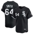Chicago White Sox #64 Shane Smith Player Black HOLBERT Limited Home Stitched Jerseys