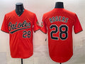 Baltimore Orioles #28 Trevor Rogers Orange HOLBERT 2025 Limited Stitched Jersey