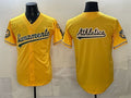 Oakland Athletics Team Big Logo 2026 Yellow HOLBERT Alternate Sacramento Celebrating 125 Years Vapor Limited Stitched Jerseys