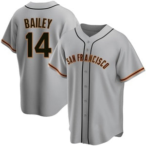 San Francisco Giants #14 Patrick Bailey Gray HOLBERT Cool Base Stitched Jersey