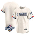 Los Angeles Dodgers Blank Player Cream HOLBERT City Connect Limited Home World Series Stitched Jerseys