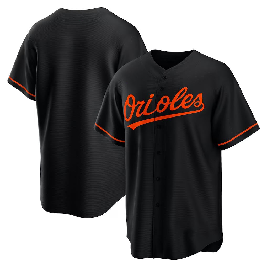 Baltimore Orioles Black HOLBERT Alternate Replica Team Jersey