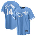 Kansas City Royals #14 Jac Caglianone Player Light Blue HOLBERT Home Game Stitched Jerseys