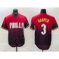 Philadelphia Phillies #3 Bryce Harper Red HOLBERT 2024 City Cool Base Jersey