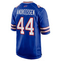 B.Bills #44 Joe Andreessen Royal HOLBERT Game Jersey