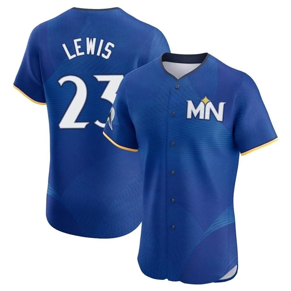 Minnesota Twins #23 Royce Lewis Player Royal HOLBERTCity Connect Limited Elite Home Stitched Jerseys