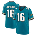 J.Jaguars #16 Trevor Lawrence Player Teal Prowler Throwback Limited Home Game Stitched Jersey HOLBERT