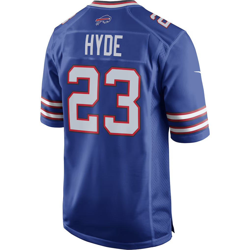 B.Bills #23 Micah Hyde Royal HOLBERT Game Player Jersey