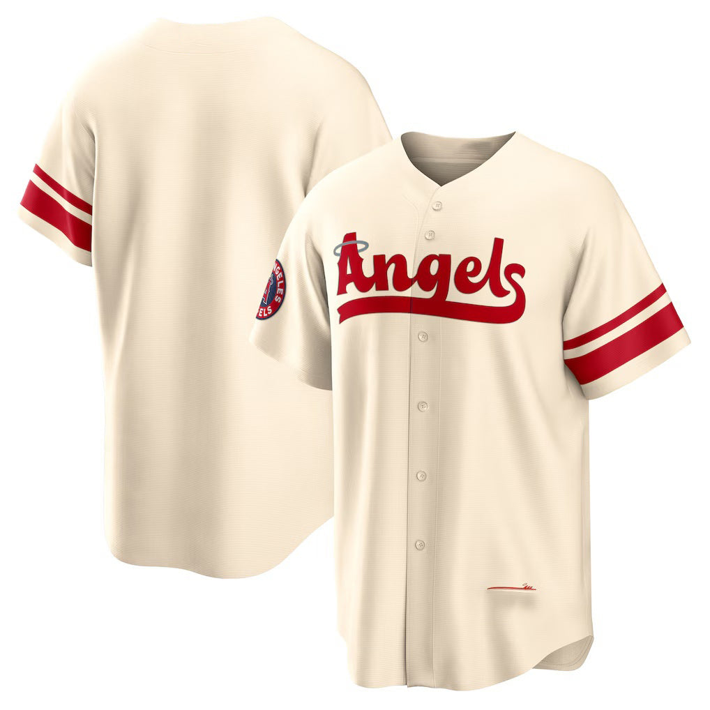 Los Angeles Angels Cream HOLBERT City Connect Replica Team Jersey