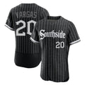 Chicago White Sox #20 Miguel Vargas Player Black HOLBERT City Connect Limited Elite Home Stitched Jerseys