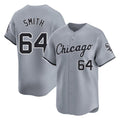 Chicago White Sox #64 Shane Smith Player Gray HOLBERT Road Limited Home Stitched Jerseys