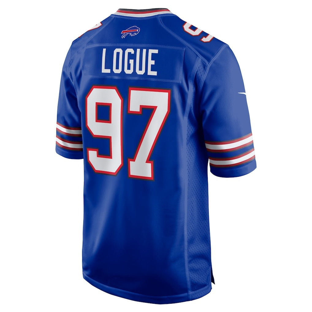 B.Bills #97 Zion Logue Royal HOLBERT Team Game Jersey