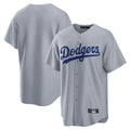 Los Angeles Dodgers Blank Player Gray HOLBERT Game Home Stitched Jerseys
