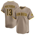 San Diego Padres #13 Manny Machado Khaki HOLBERT Alternate Limited Player Jersey