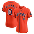 Houston Astros #8 Christian Walker Player Orange HOLBERT Home Limited Elite Stitched Jerseys