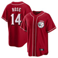Cincinnati Reds #14 Pete Rose Player Red HOLBERT Home Game Stitched Jerseys