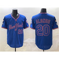 New York Mets #20 Pete Alonso Royal HOLBERT 2025 Spring Training Stitched Jersey