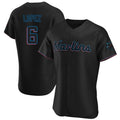 Miami Marlins #6 Otto Lopez Player Black HOLBERT Home Limited Elite Stitched Jerseys