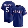 Texas Rangers #5 Corey Seager Royal HOLBERT Alternate 2 Limited Jersey