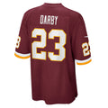 W.Football Team #23 HOLBERTld Darby Burgundy HOLBERT Team Game Jersey