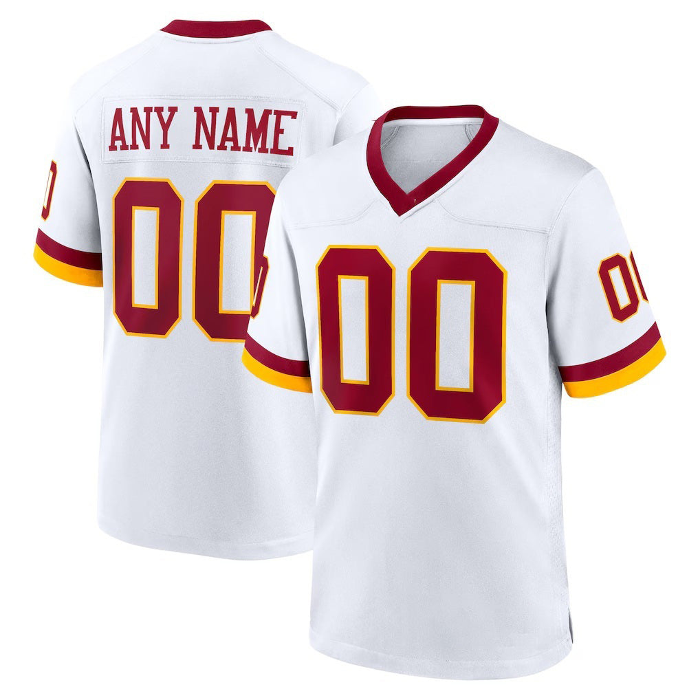 Custom W.Commanders White HOLBERT Game Jersey