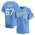 Kansas City Royals #67 Seth Lugo Player Light Blue HOLBERT Alt Limited Home Stitched Jerseys