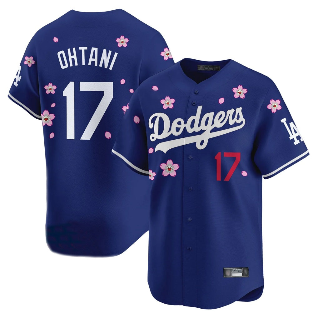 Los Angeles Dodgers #17 Shohei Ohtani Player Royal HOLBERT Tokyo Series Vapor Premier Limited Stitched Jerseys