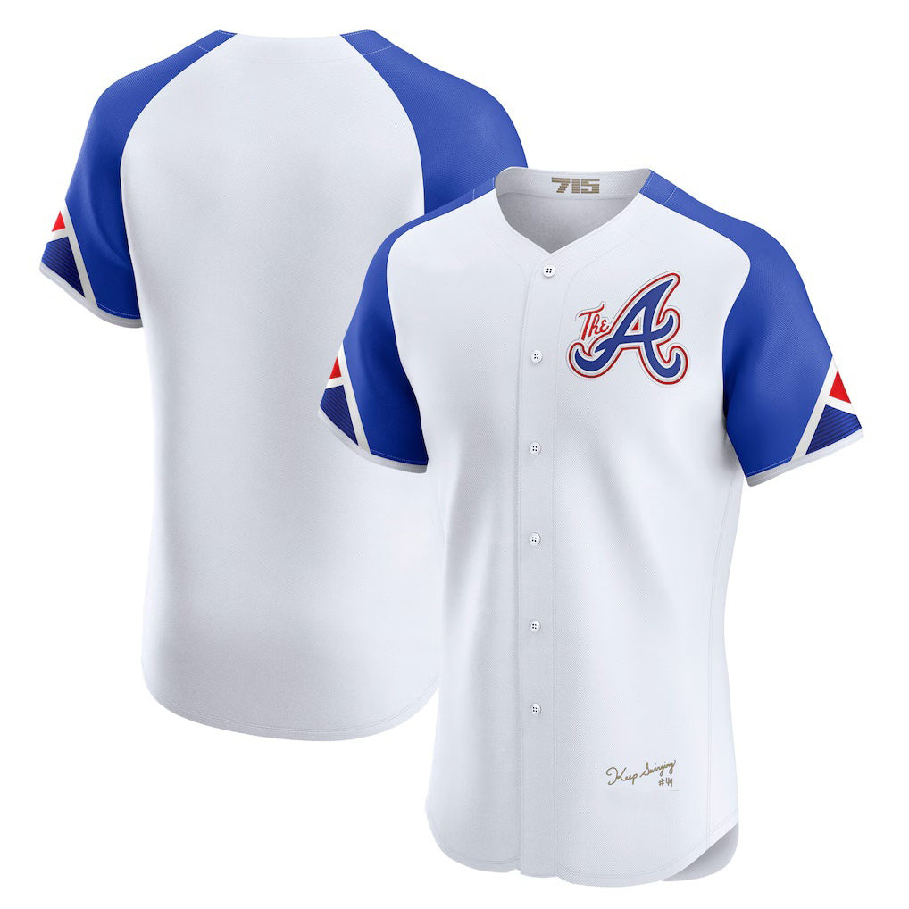 Atlanta Braves White HOLBERT City Connect Elite Jersey
