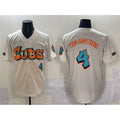Chicago Cubs #4 Pete Crow-Armstrong Cream HOLBERT 'Graffiti North Side Edition' Vapor Premier Limited Stitched Jersey