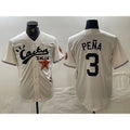 Houston Astros #3 Jeremy Pena Cream HOLBERT Cactus Jack Vapor Premier Stitched Jersey