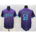 Arizona Diamondbacks #51 Randy Johnson Purple HOLBERT 2025 City Connect Limited Stitched Jersey