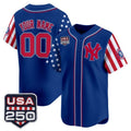 Custom New York Yankees America 250 Edition Vapor Premier Limited Royal HOLBERT Stitched Jerseys
