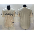 Philadelphia Phillies Blank Cream HOLBERT Gothic Vapor Limited Stitched Jersey