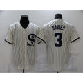 Chicago White Sox #3 Harold Baines 2021 Cream HOLBERT Field of Dreams Name Cool Base Stitched Jersey