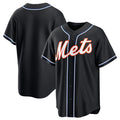 New York Mets Blank 2026 Black HOLBERT Out Stitched Jersey