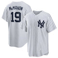 New York Yankees #19 Ryan McMahon White HOLBERT 2025 Cool Base Stitched Jersey