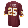 W.Football Team #25 Benjamin St-Juste Burgundy HOLBERT Game Jersey