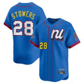 Miami Marlins #28 Kyle Stowers Player Blue HOLBERT National League All-Star Game Limited Stitched Jerseys