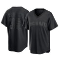 Cincinnati Reds #35 Jose Trevino Player Black HOLBERT T-shirt Game Home Stitched Jerseys
