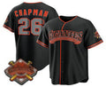 San Francisco Giants #26 Matt Chapman Black HOLBERT 2026 Alternate Stadium Stitched Jersey