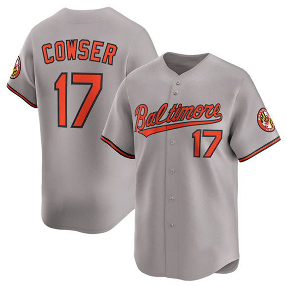 Baltimore Orioles #17 Colton Cowser Gray HOLBERT 2025 Limited Stitched Jersey
