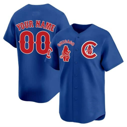 Custom Chicago Cubs Special Vapor Premier Limited Jersey V2 ¨C Royal HOLBERT