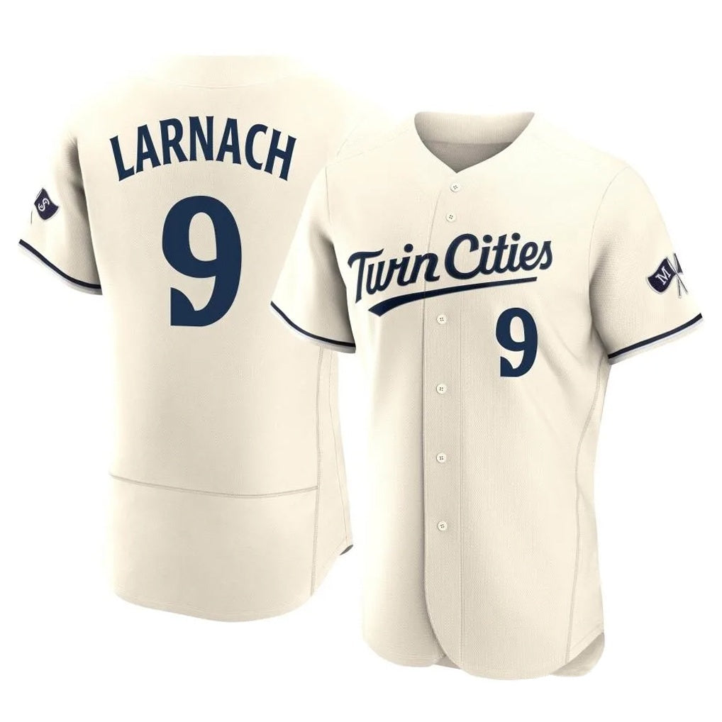 Minnesota Twins #9 Trevor Larnach Player Cream HOLBERTHome Limited Elite Stitched Jerseys